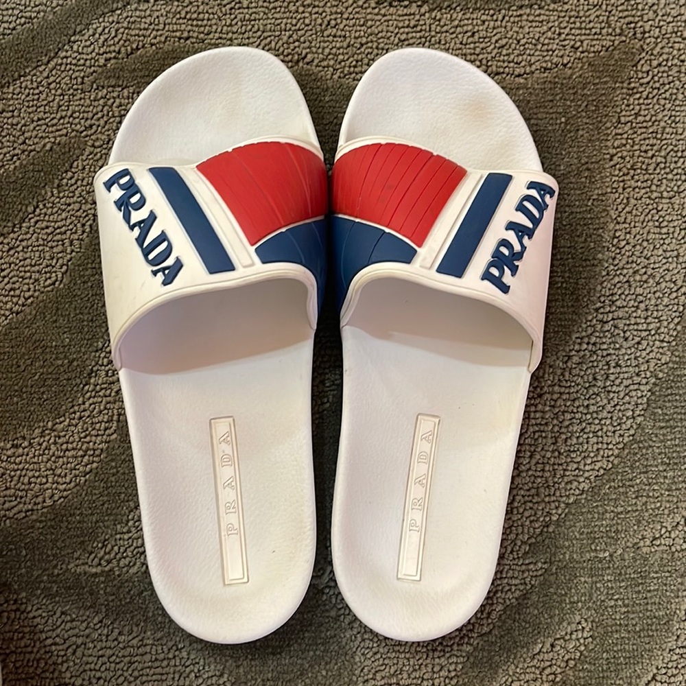 Mens Prada rubber shoes - size 10